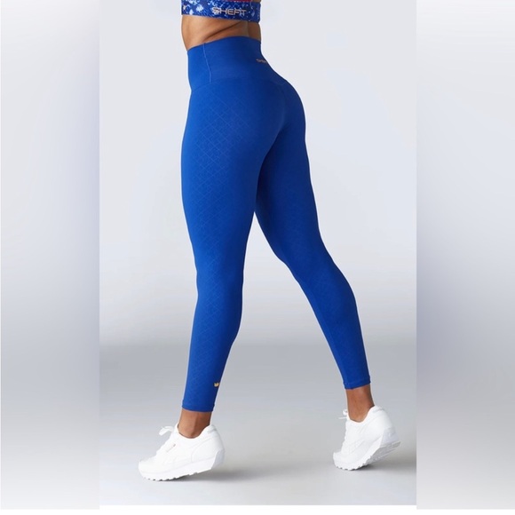 Shefit Royal Blue High-Waisted Leggings S - Picture 1 of 5